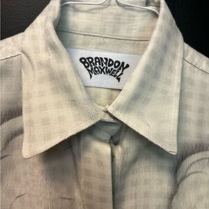Brandon Maxwell Long sleeve Button Shirt / Size S